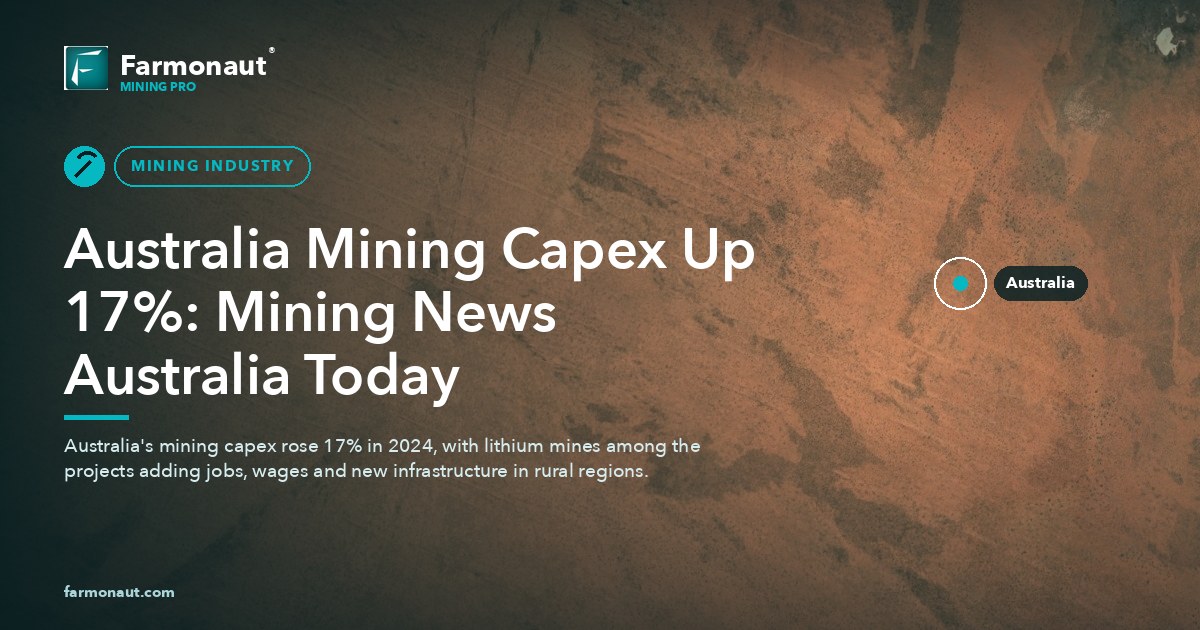 Australia Mining Capex Up 17%: Mining News Australia Today 12 Australia Mining Capex Up 17%: Mining News Australia Today
