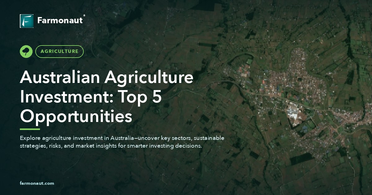 Australian Agriculture Investment: Top 5 Opportunities 78 Australian Agriculture Investment: Top 5 Opportunities