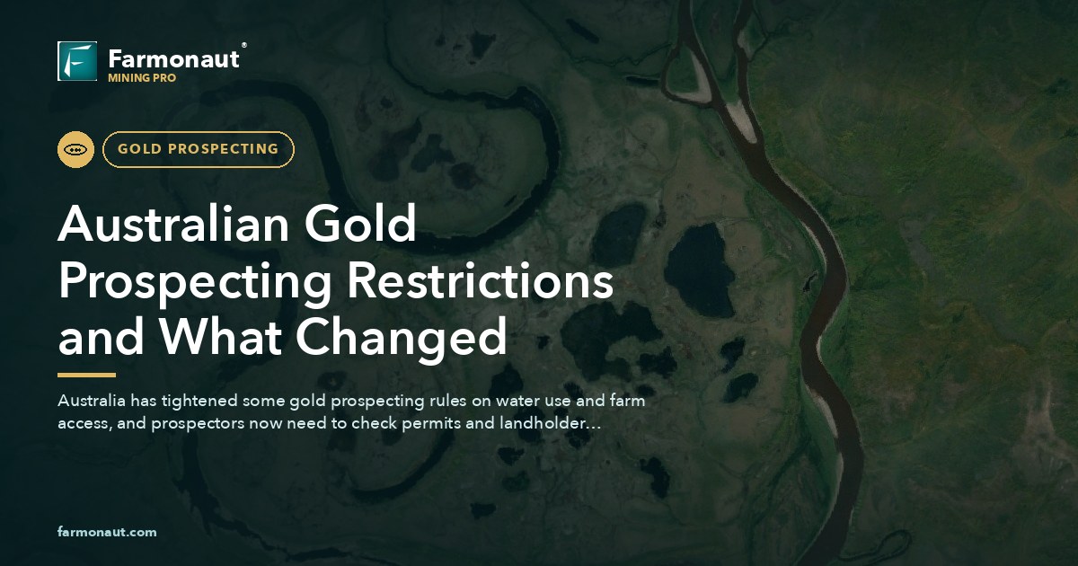Australian Gold Prospecting Restrictions And What Changed