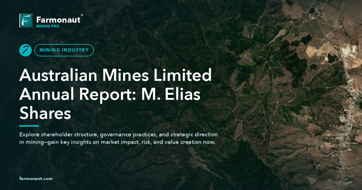 Australian Mines Limited Annual Report: M. Elias Shares