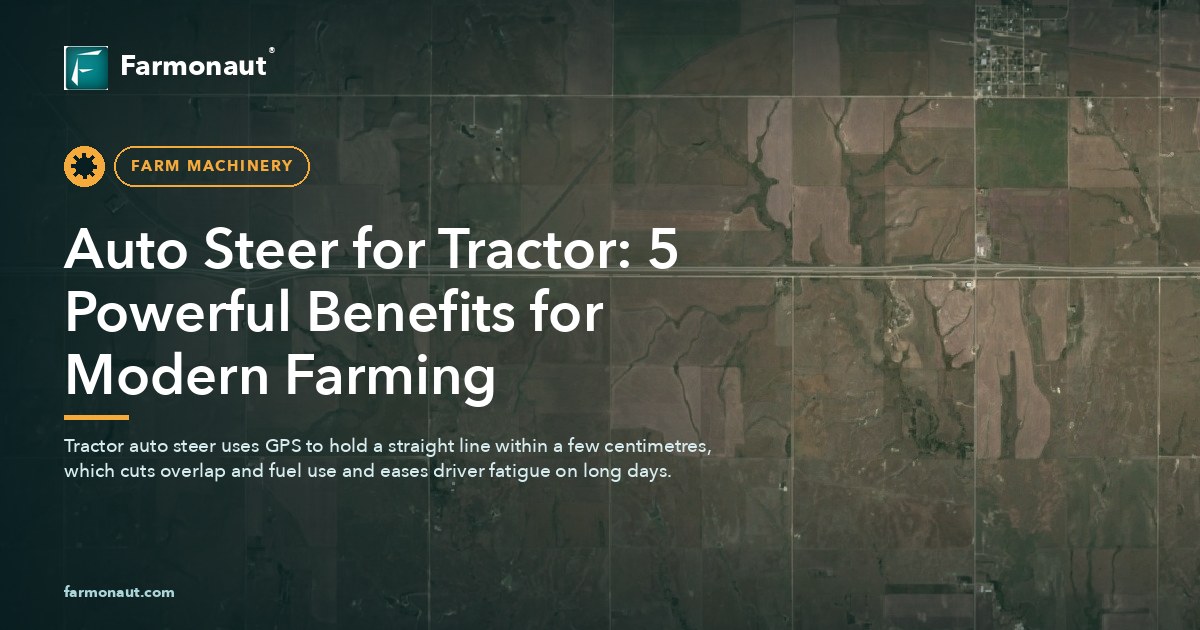 Auto Steer For Tractor: 5 Powerful Benefits For Modern Farming