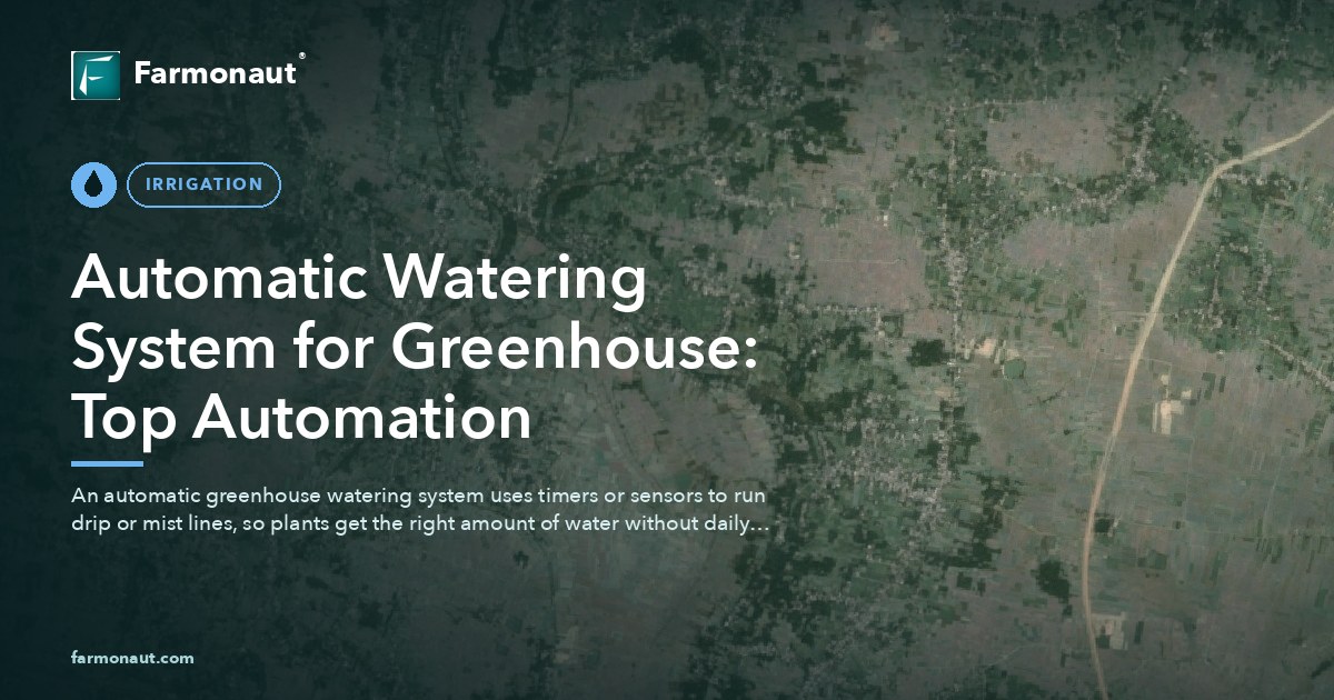 Automatic Watering System For Greenhouse: Top Automation