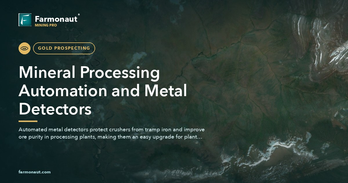 Automation In Mining: Mineral Processing Metal Detector &Amp; Iron 111 Mineral Processing Automation And Metal Detectors