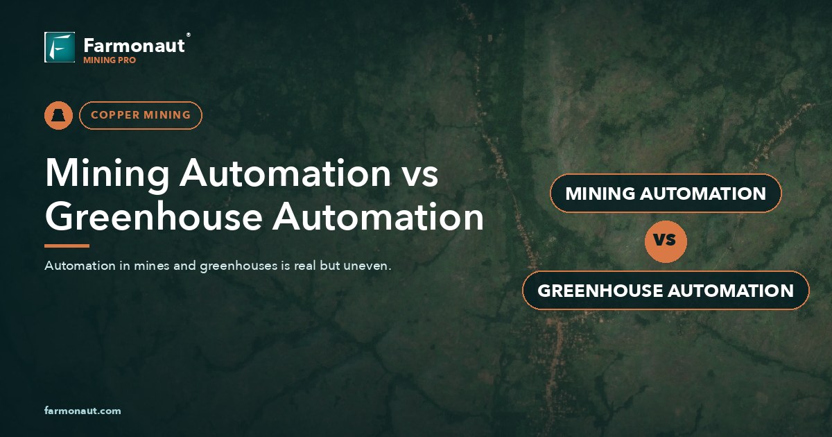 Mining Automation Vs Greenhouse Automation