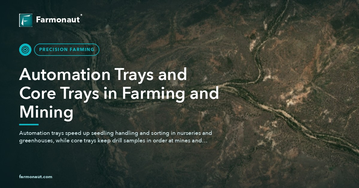 Automation Trays And Core Trays In Farming And Mining