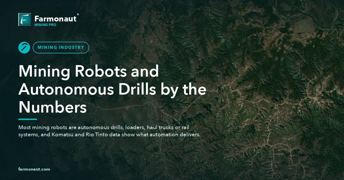 Mining Robots And Autonomous Drills By The Numbers