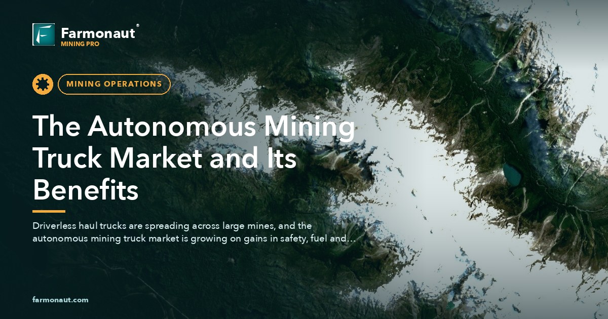 The Autonomous Mining Truck Market And Its Benefits