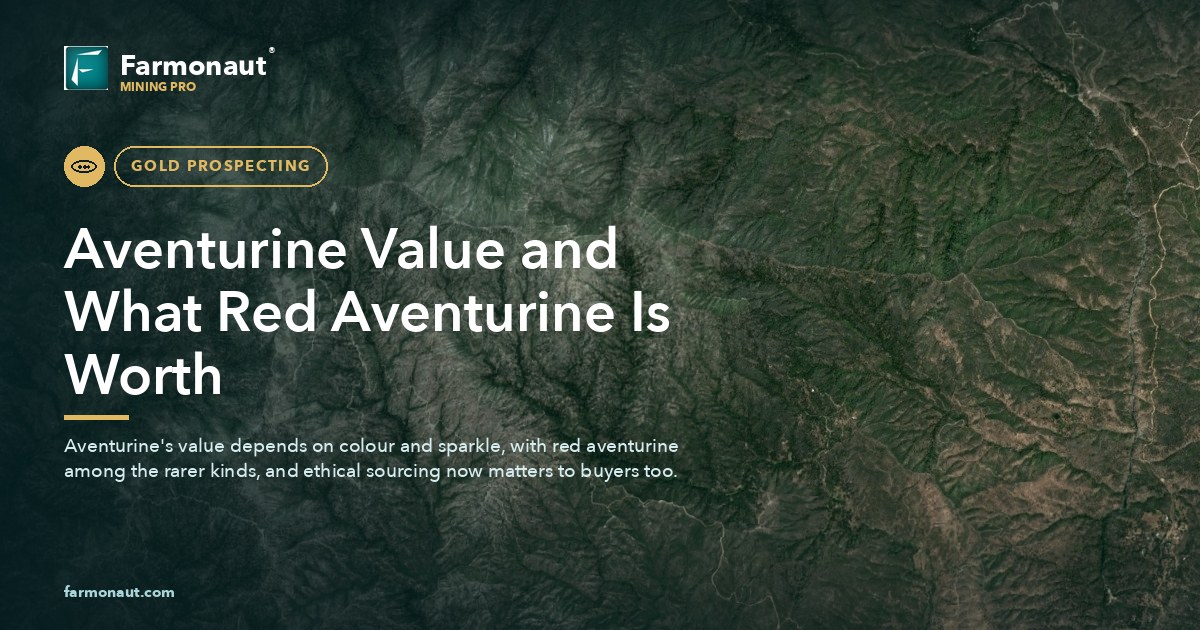 Aventurine Value: Gold Panning &Amp; Red Aventurine Gemstone Insights 133 Aventurine Value And What Red Aventurine Is Worth