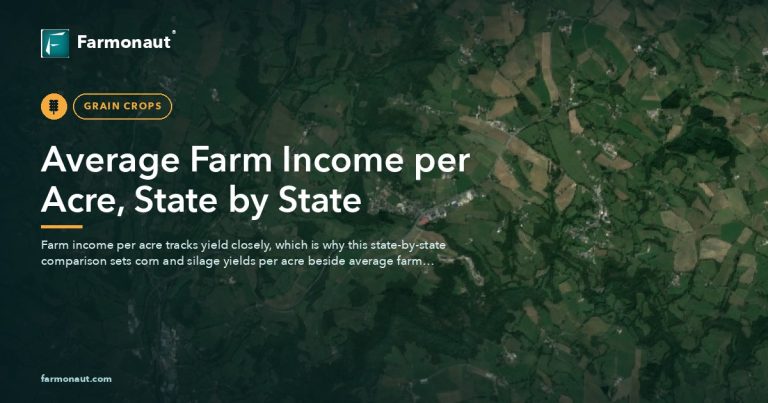 Agricultural Extension Services: 5 Examples &Amp; Initiatives 8 Average Farm Income Corn Yield Per Acre By State 2026 Farmonaut V2 3