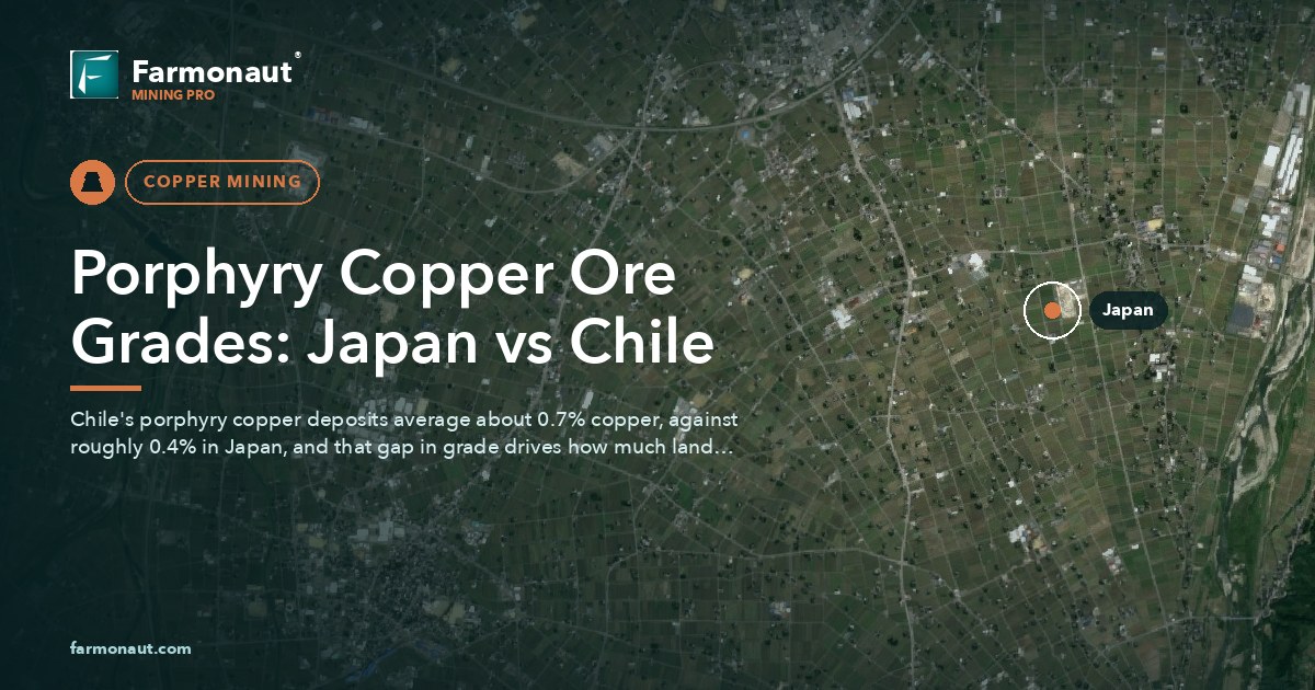 Porphyry Copper Ore Grades: Japan Vs Chile