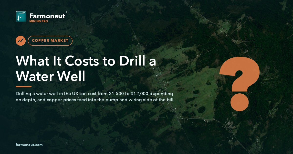 What It Costs To Drill A Water Well