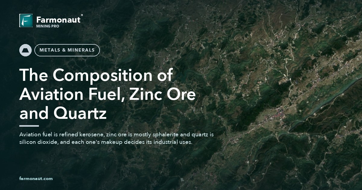 Aviation Fuel, Zinc Ore, Quartz Mineral Composition Guide 4 The Composition Of Aviation Fuel, Zinc Ore And Quartz