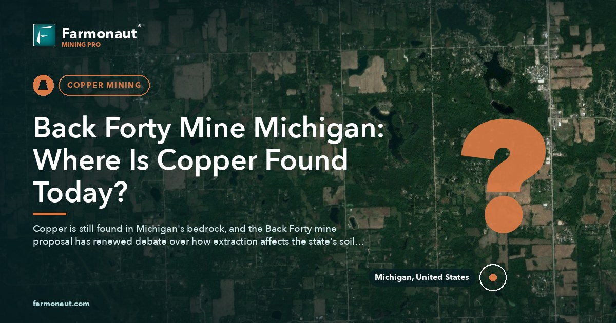 Back Forty Mine Michigan: Where Is Copper Found Today?