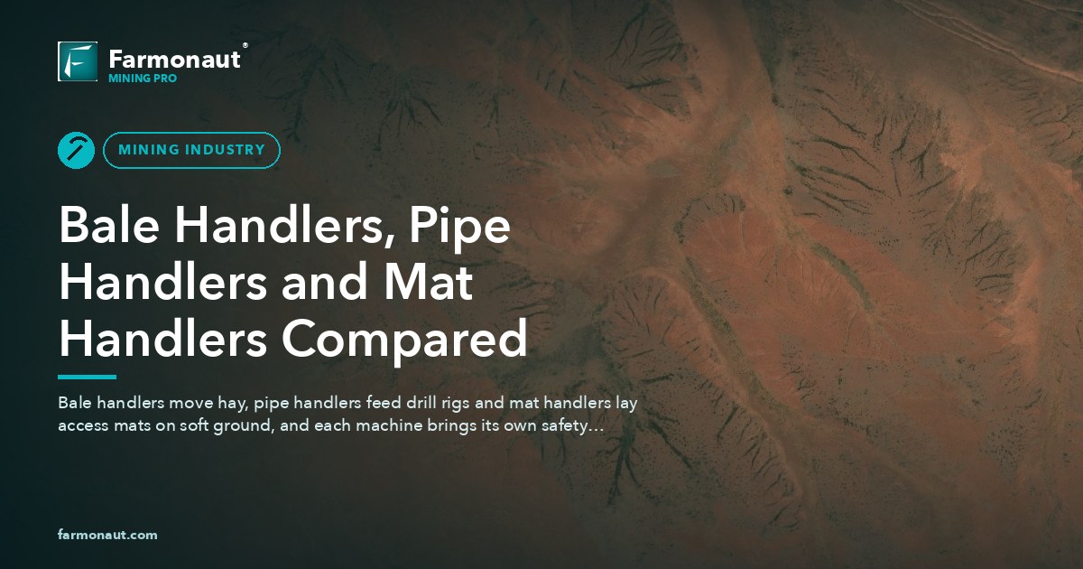 Bale Handlers, Pipe Handlers And Mat Handlers Compared