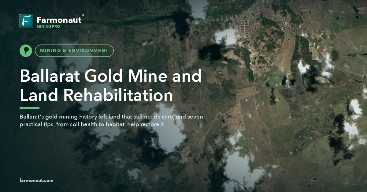 Ballarat Gold Mine And Land Rehabilitation