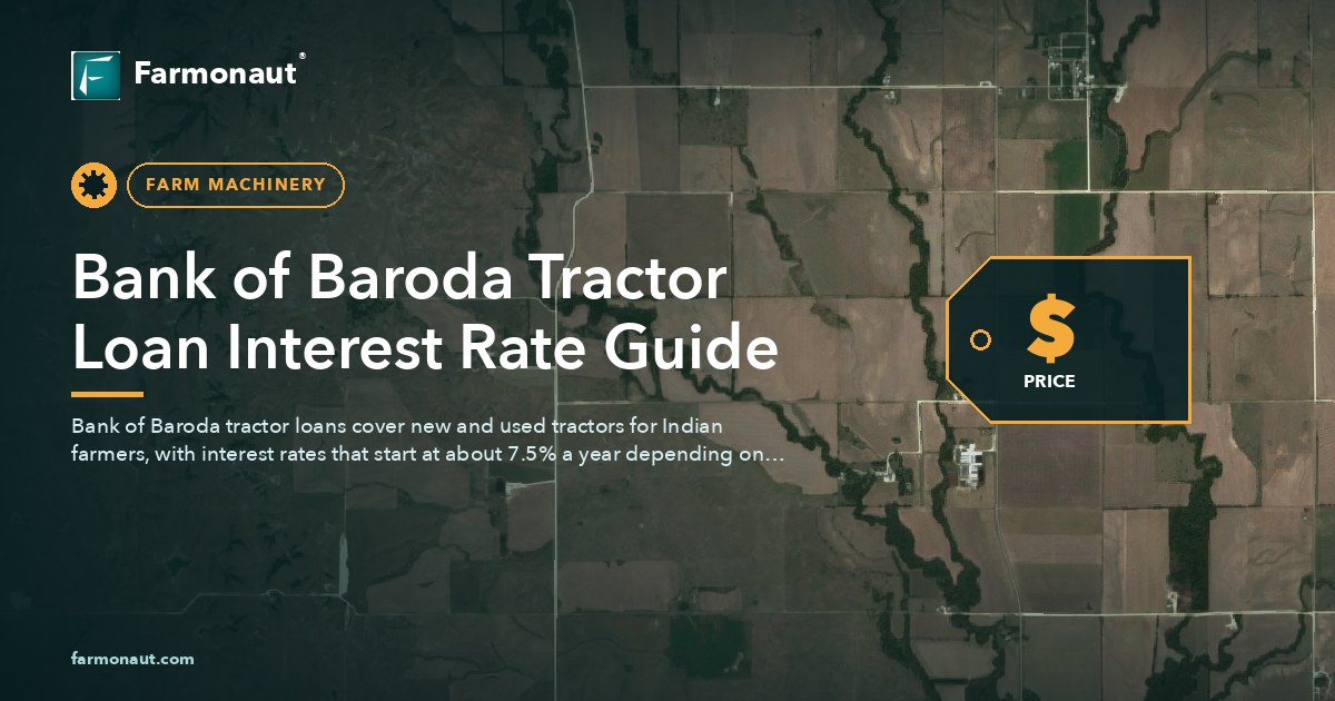 Bank Of Baroda Tractor Loan Interest Rate Guide