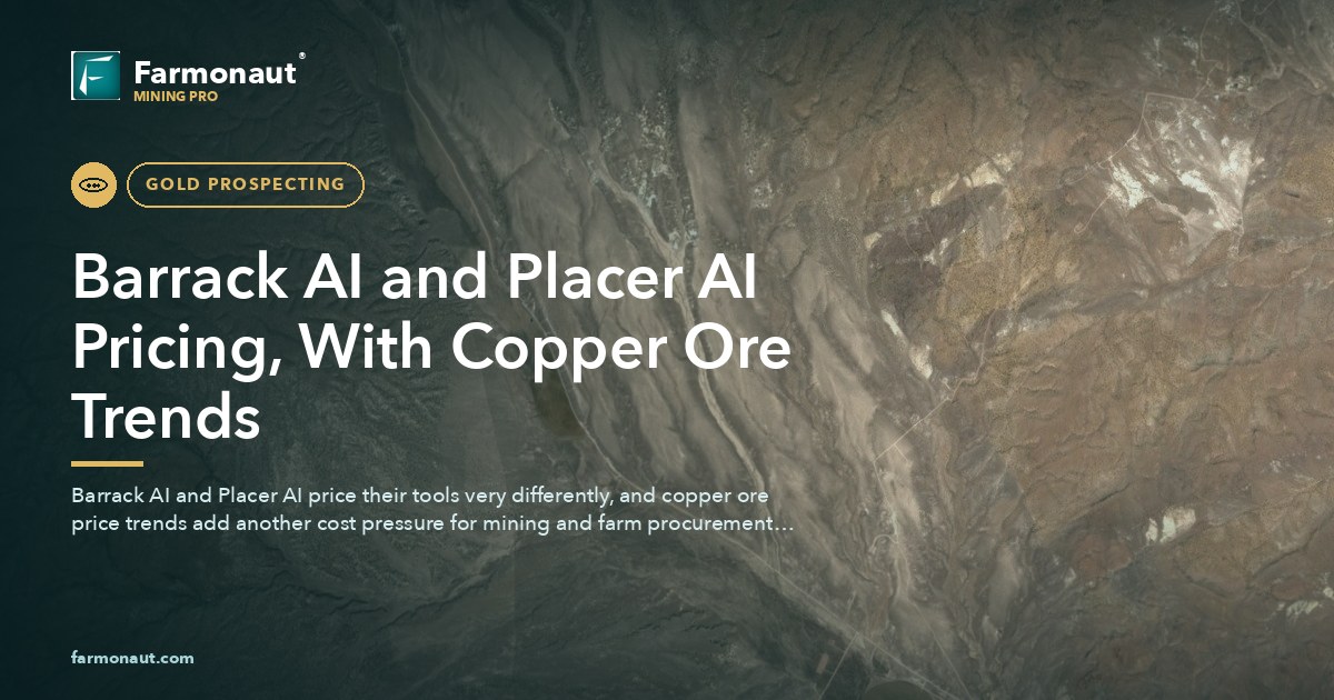 Barrack Ai And Placer Ai Pricing, With Copper Ore Trends
