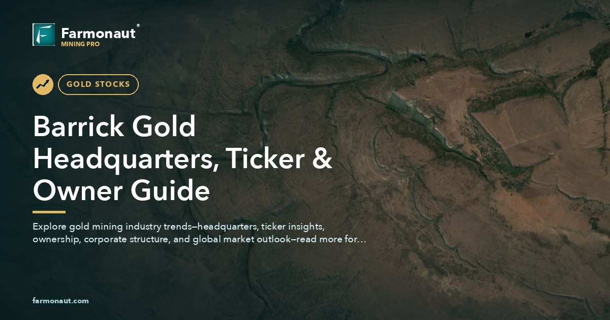 Barrick Gold Headquarters, Ticker &Amp; Owner Guide