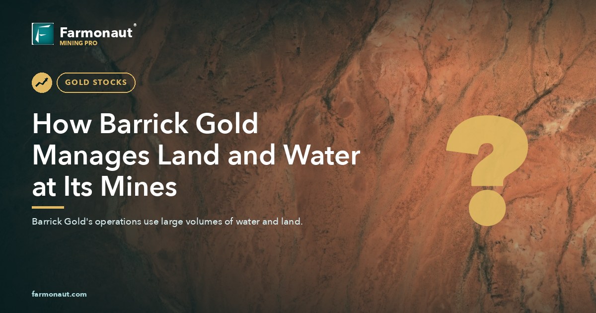 How Barrick Gold Manages Land And Water At Its Mines