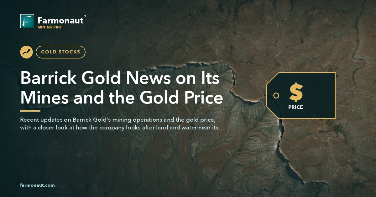 Barrick Gold News On Its Mines And The Gold Price