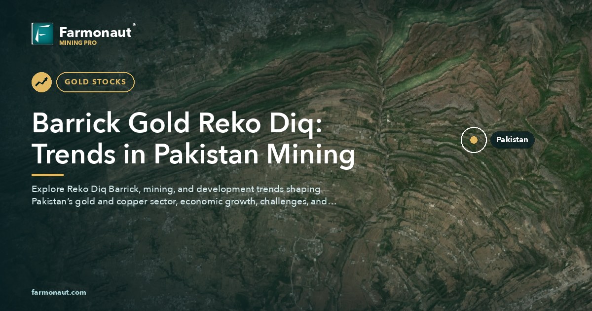 Barrick Gold Reko Diq: Trends In Pakistan Mining