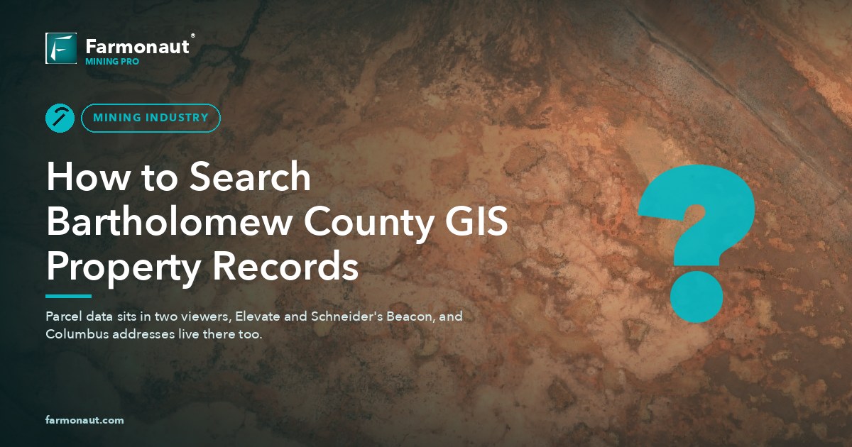 How To Search Bartholomew County Gis Property Records