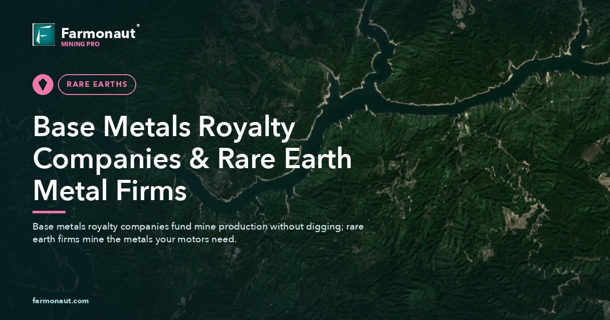 Base Metals Royalty Companies &Amp; Rare Earth Metal Firms