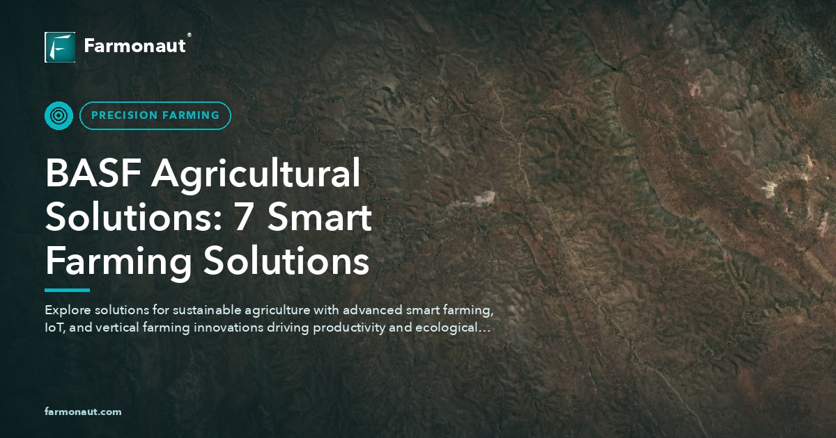 Basf Agricultural Solutions: 7 Smart Farming Solutions