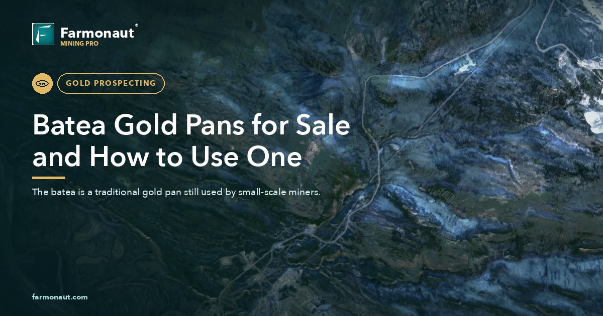 Batea Gold Pans For Sale And How To Use One