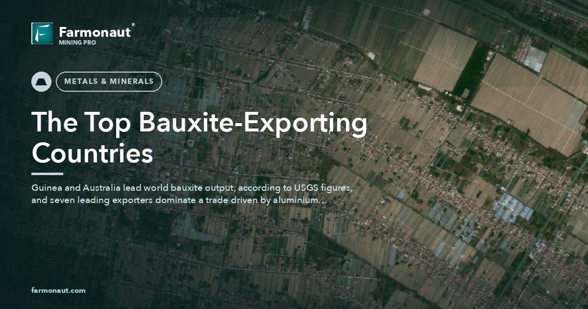 The Top Bauxite-Exporting Countries