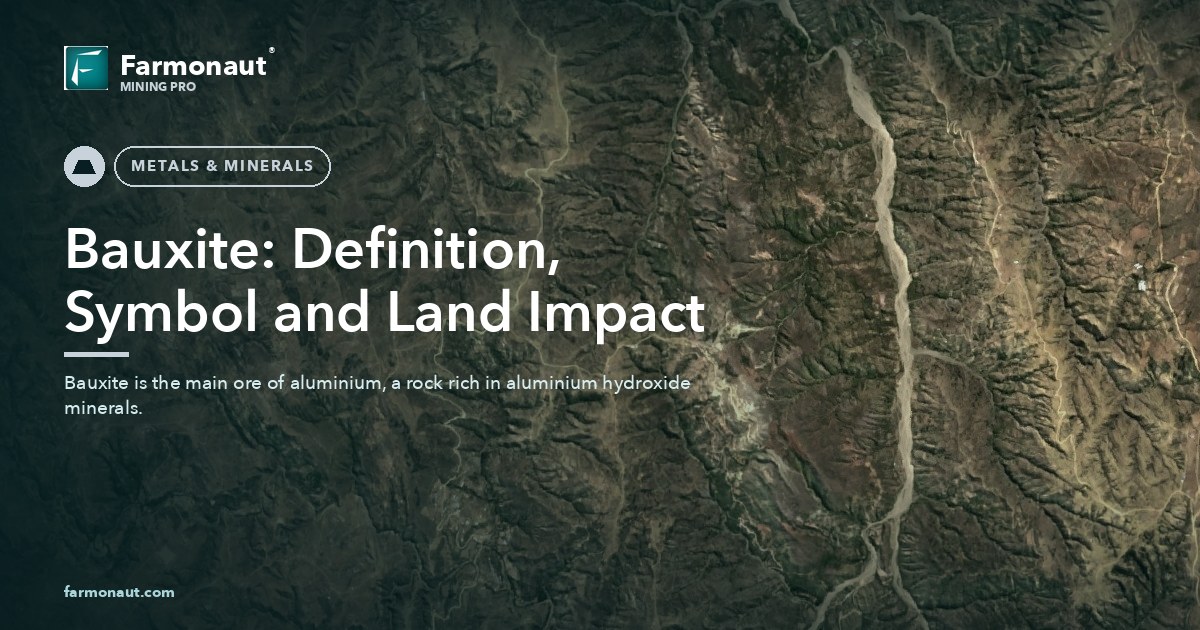 Bauxite: Definition, Symbol And Land Impact