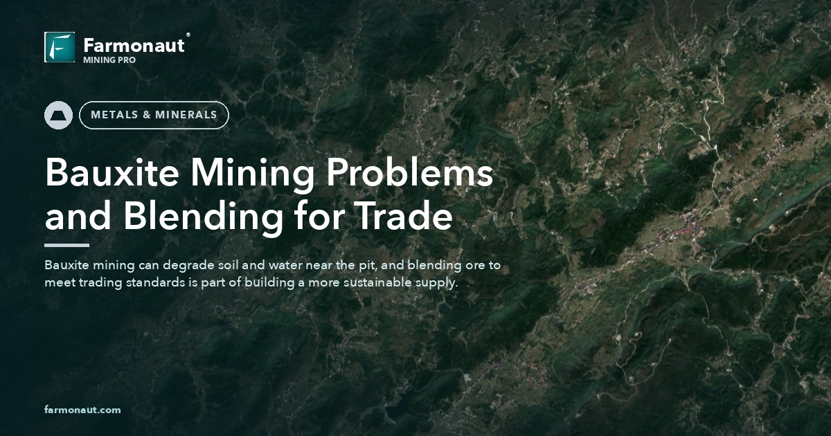 Bauxite Mining Problems And Blending For Trade