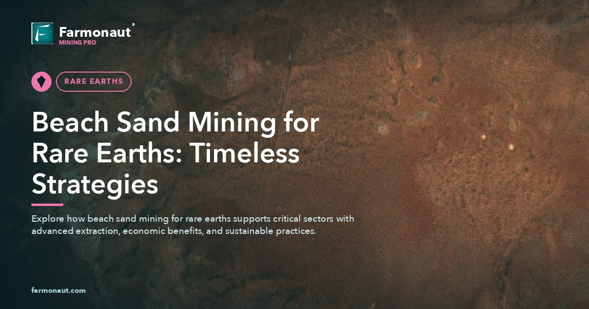 Beach Sand Mining For Rare Earths: Timeless Strategies