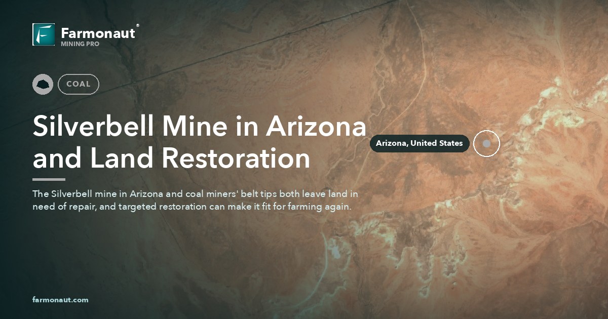 Silverbell Mine In Arizona And Land Restoration