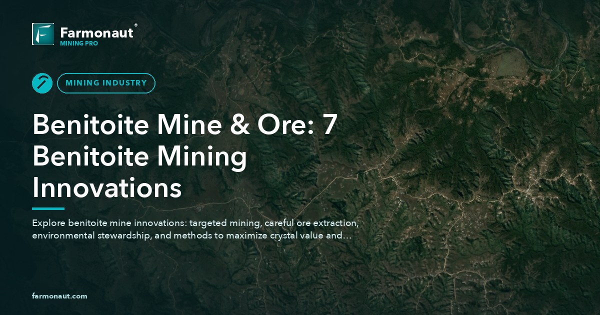 Benitoite Mine &Amp; Ore: 7 Benitoite Mining Innovations