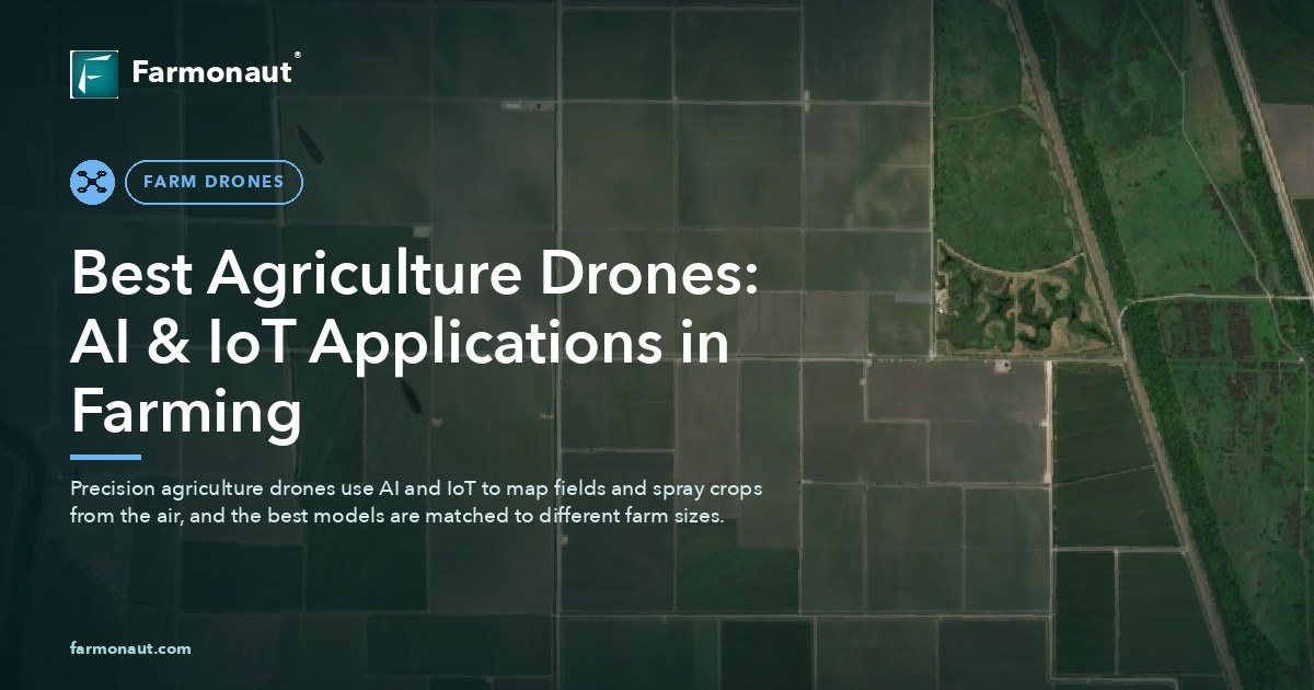 Best Agriculture Drones: Ai &Amp; Iot Applications In Farming