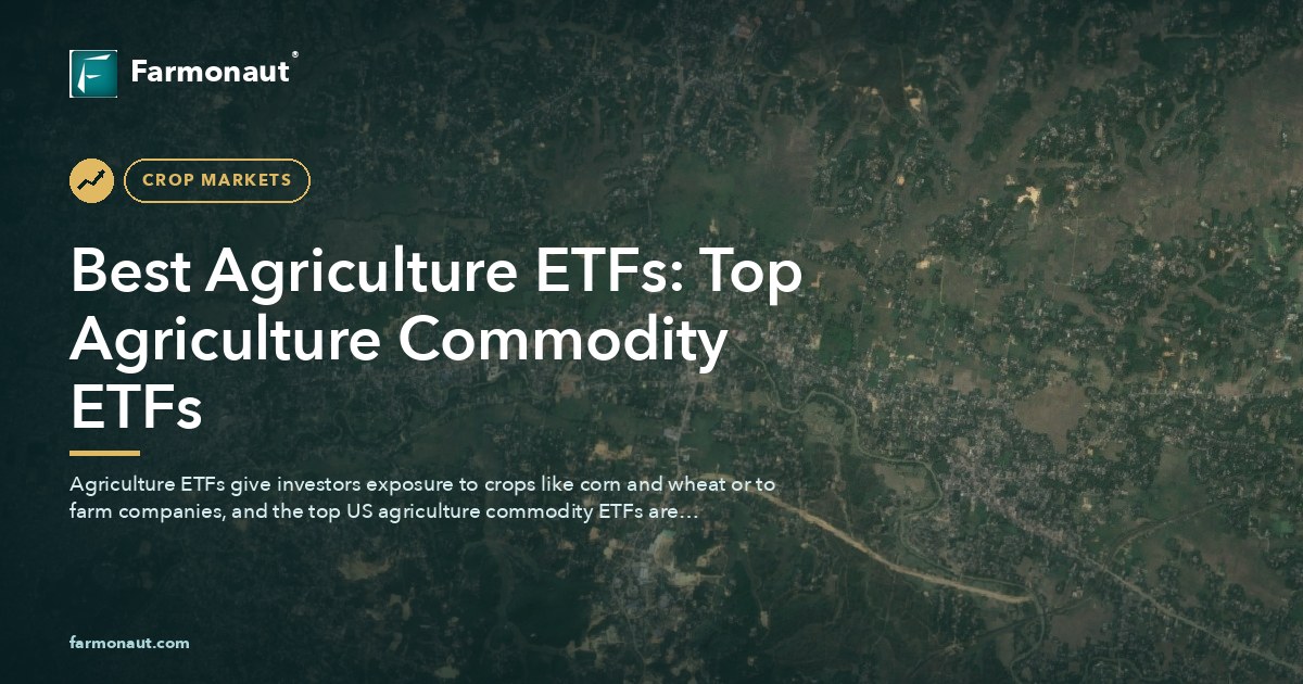 Best Agriculture Etfs: Top Agriculture Commodity Etfs