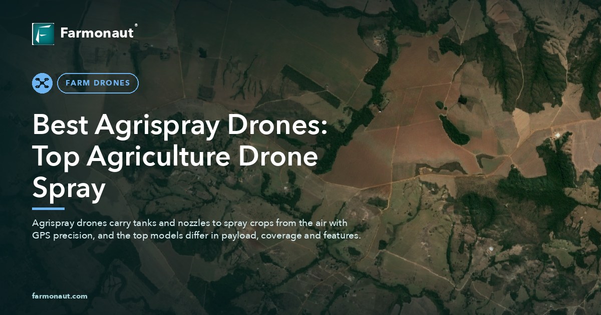 Best Agrispray Drones: Top Agriculture Drone Spray