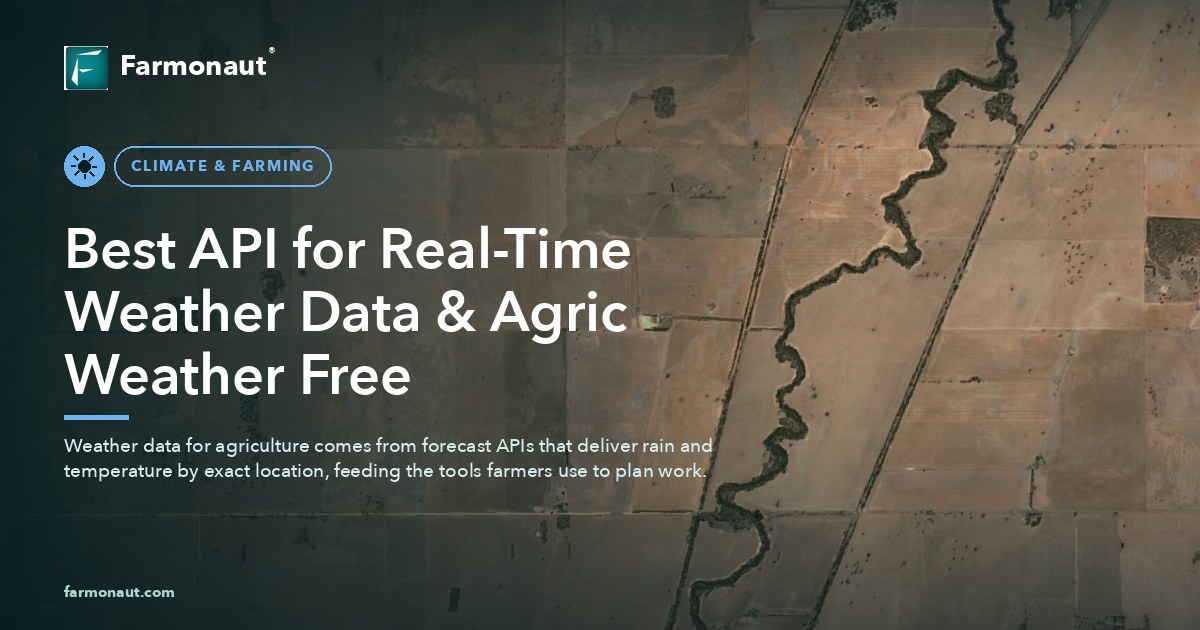 Best Api For Real-Time Weather Data &Amp; Agric Weather Free