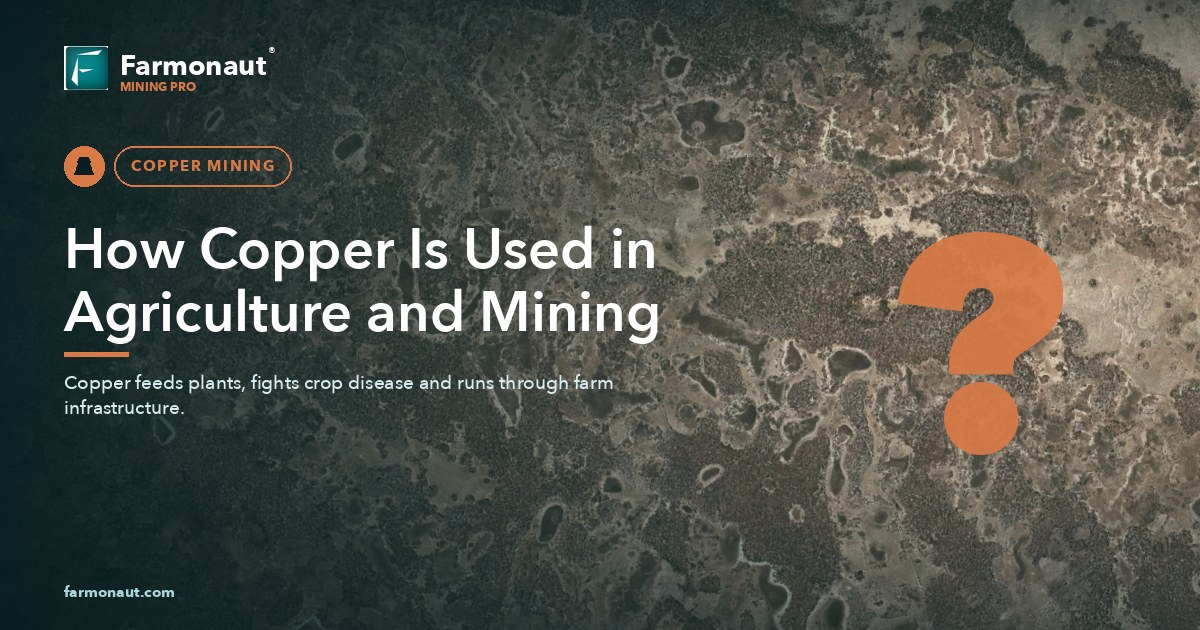 How Copper Is Used In Agriculture And Mining
