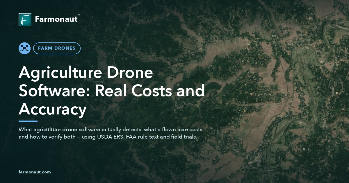 Agriculture Drone Software: Real Costs And Accuracy