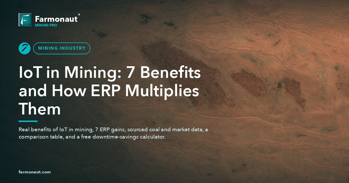 Iot In Mining: 7 Benefits And How Erp Multiplies Them