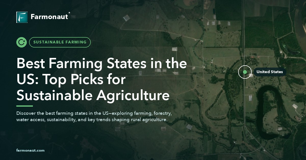 Best Farming States In The Us: Top Picks For Sustainable Agriculture