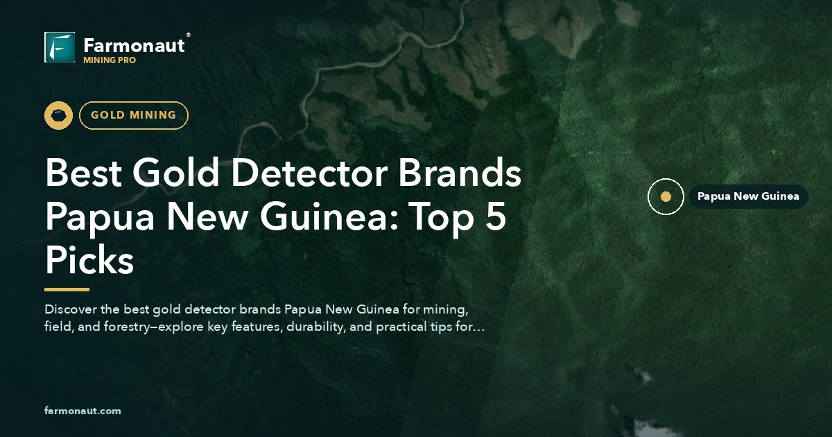 Best Gold Detector Brands Papua New Guinea: Top 5 Picks