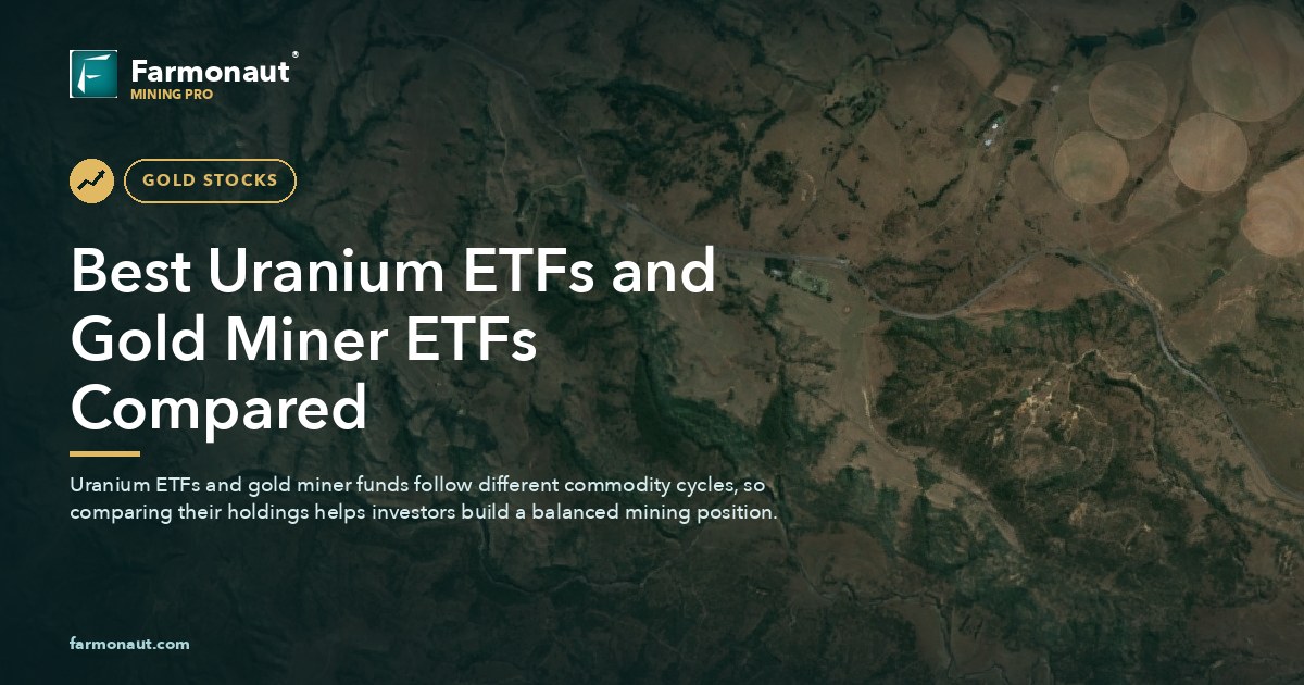 Best Uranium Etfs And Gold Miner Etfs Compared