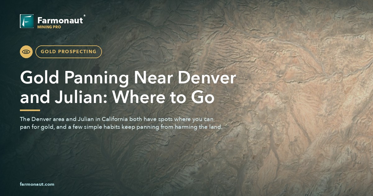Gold Panning Near Denver And Julian: Where To Go