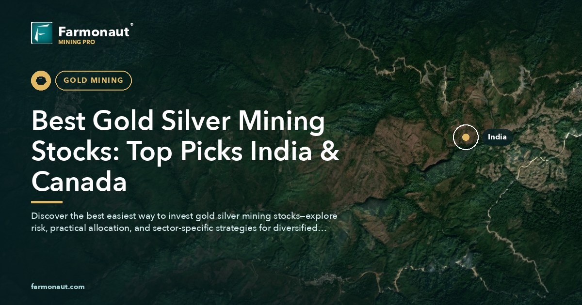 Best Gold Silver Mining Stocks: Top Picks India &Amp; Canada