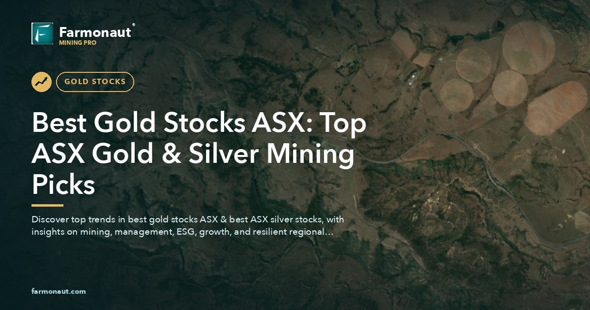 Best Gold Stocks Asx: Top Asx Gold &Amp; Silver Mining Picks