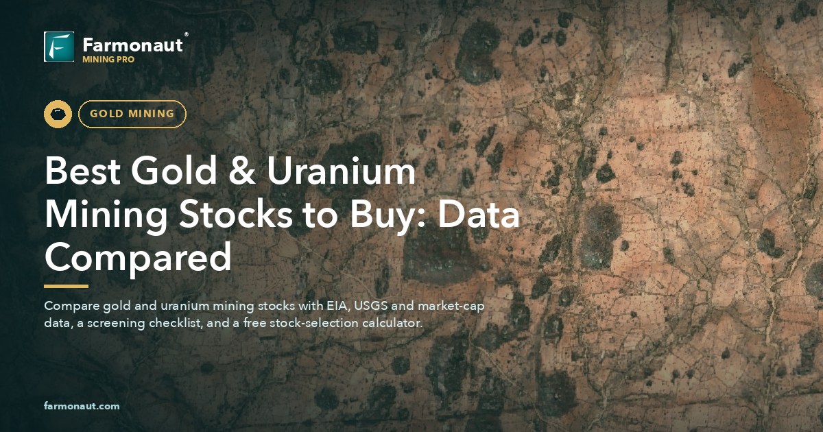 Best Gold and Uranium Mining Stocks to Screen