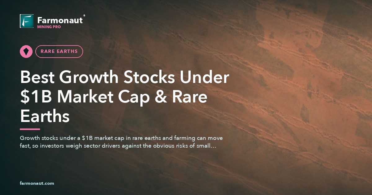Best Growth Stocks Under $1B Market Cap &Amp; Rare Earths